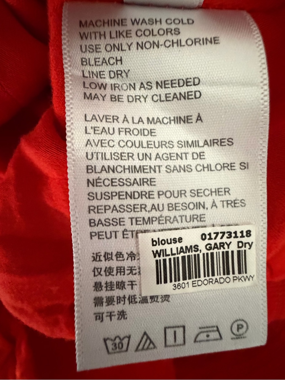 Urban Outfitters Women’s Red Crop Blouse Size XS Excellent (A843) - Picture 9 of 12